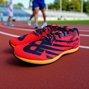 New Balance Racing XC Seven V4 Pink & Blue Cross Country Running Shoes 8.5D